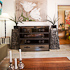 polished-steel-leather-sideboard